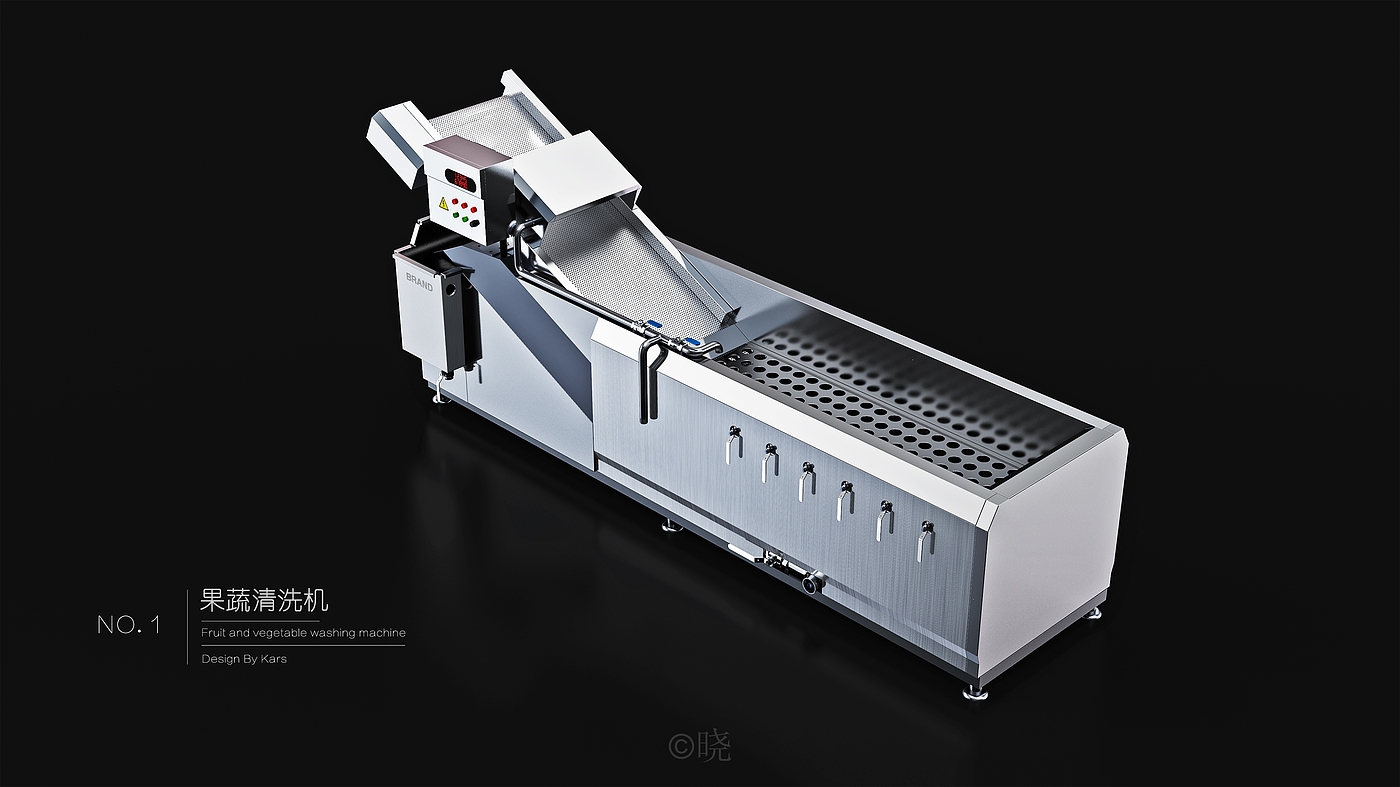 Vegetable cleaning machine，