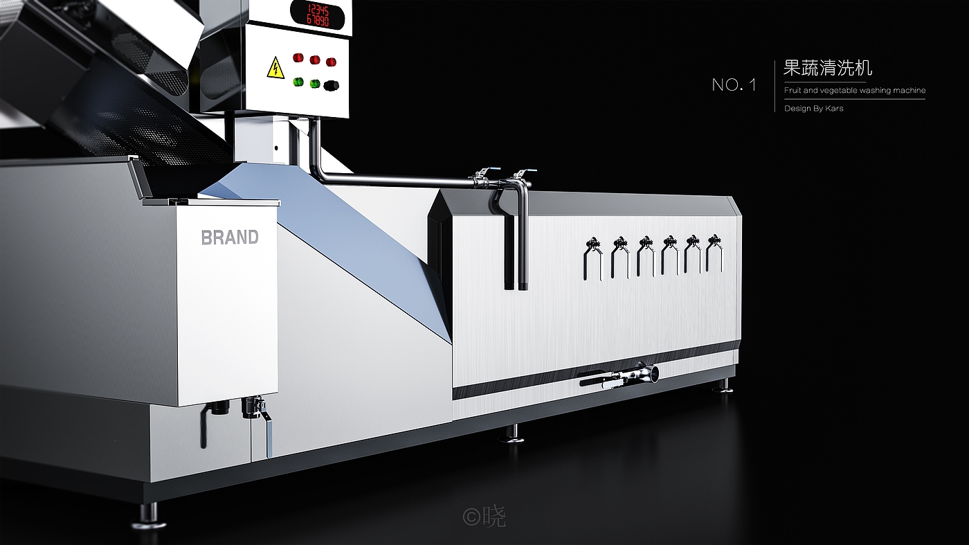 Vegetable cleaning machine，