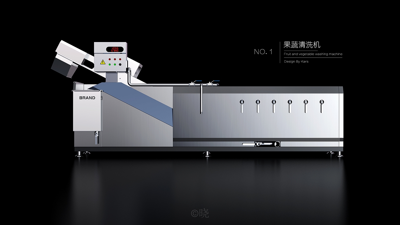 Vegetable cleaning machine，