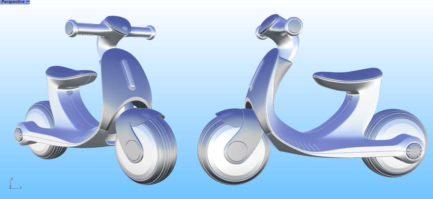 Stroller，Rhinoceros modeling，Rhino modeling，Tutorial sharing，Design，industrial design，vehicle，