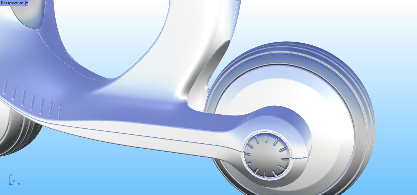 Stroller，Rhinoceros modeling，Rhino modeling，Tutorial sharing，Design，industrial design，vehicle，