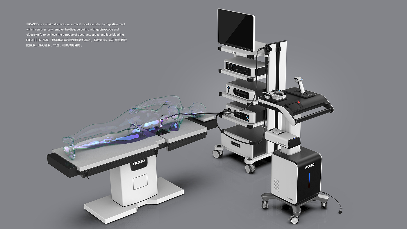 医疗设计，科技感，专业感，专注，智能化，
