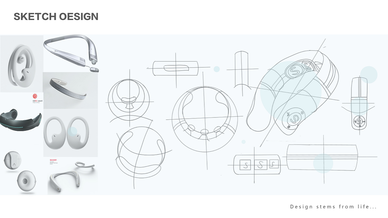 industrial design，product design，sample reels，Cervical massage instrument，