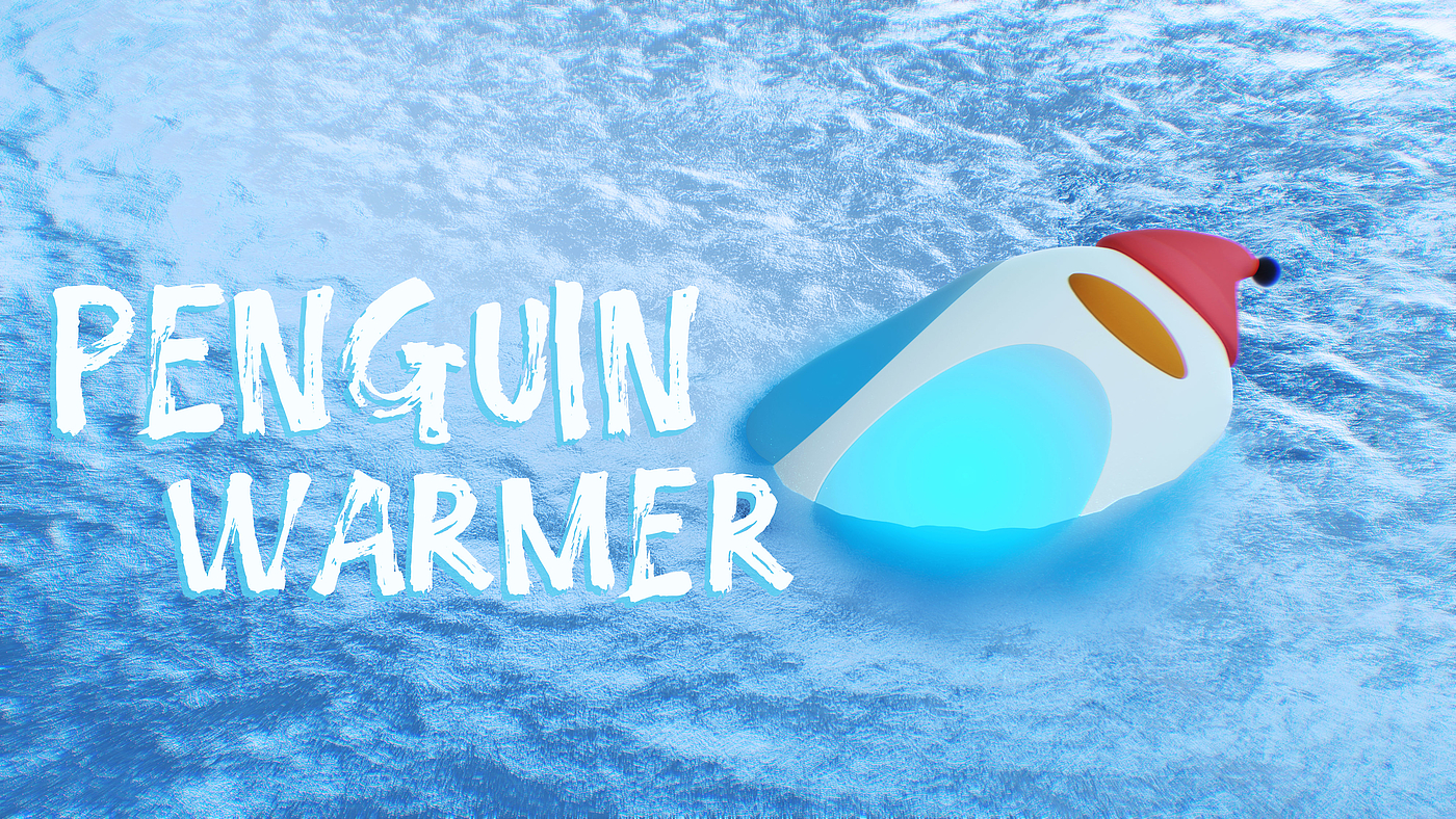 Hand warmer，portable battery，penguin，