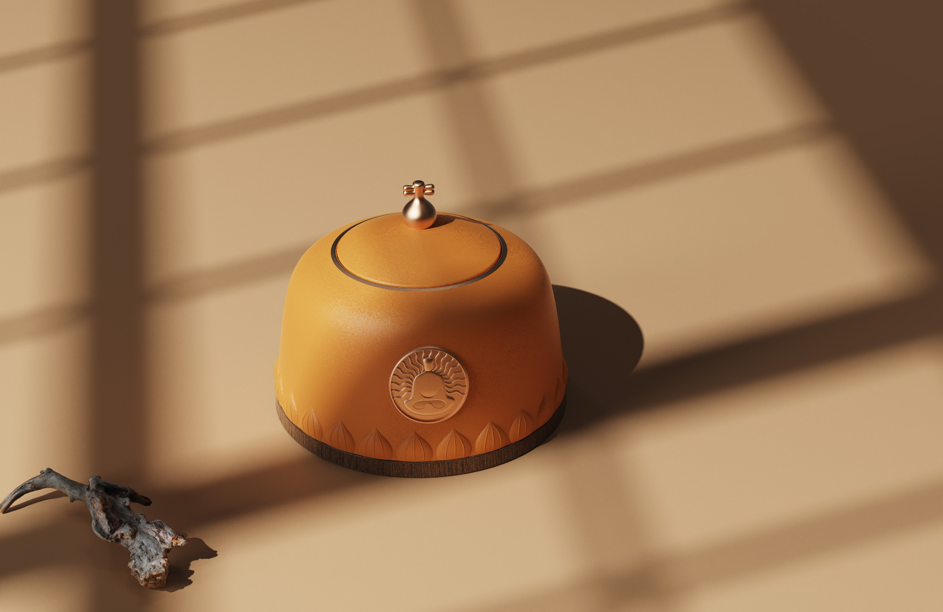 Tea pot，Cao'an Maniguang Buddha Statue，Nanyin，Gift creation，