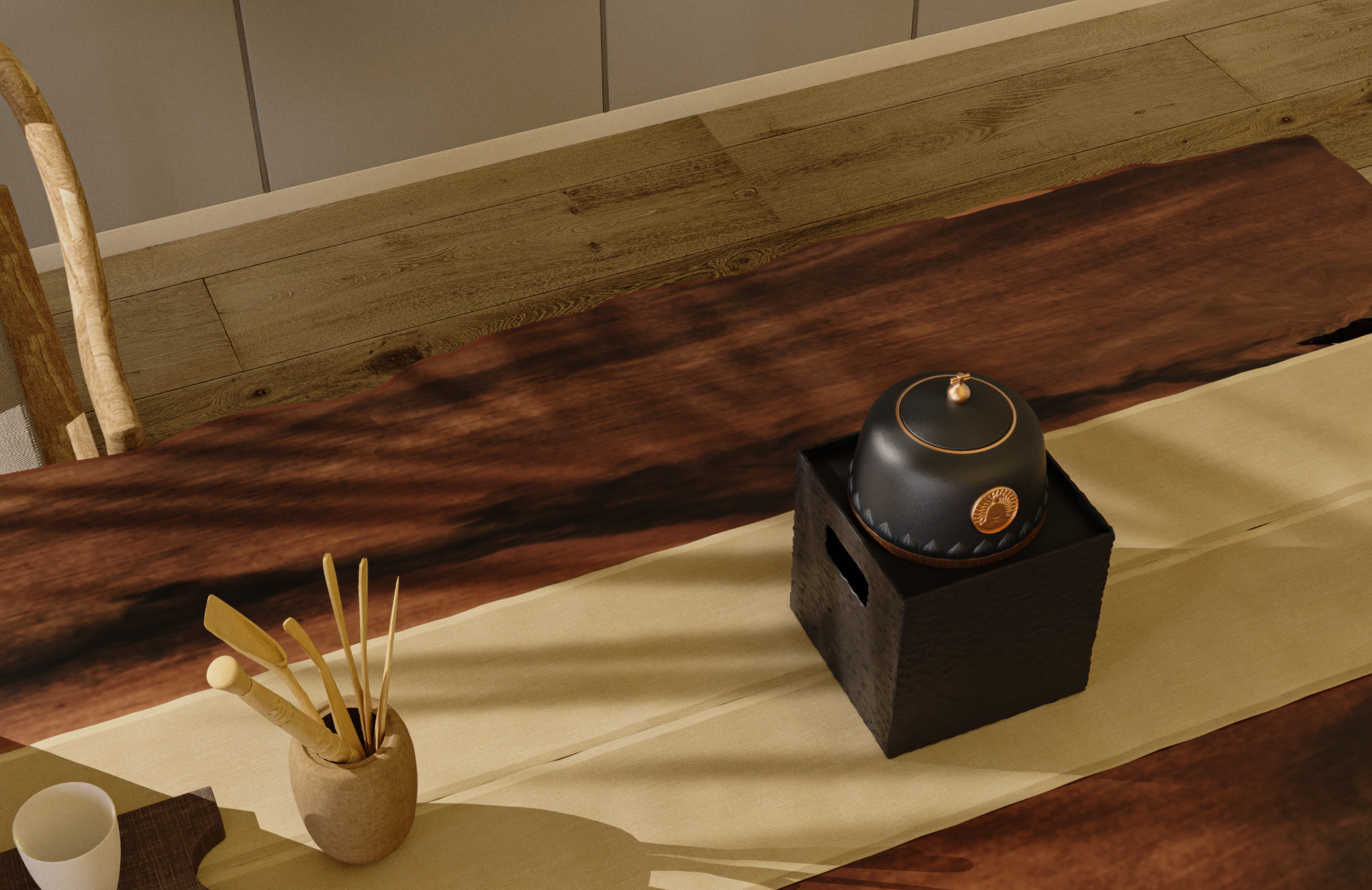 Tea pot，Cao'an Maniguang Buddha Statue，Nanyin，Gift creation，