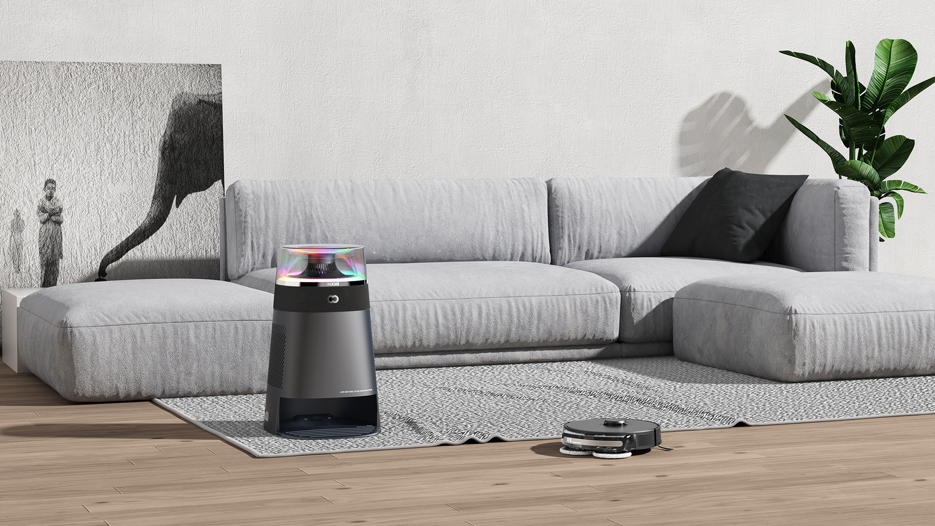 Sweeping robot，industrial design，product design，intelligence，air cleaner，household electrical appliances，sound，