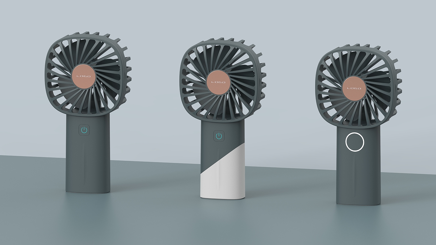 Small fan, appearance design, structural design，