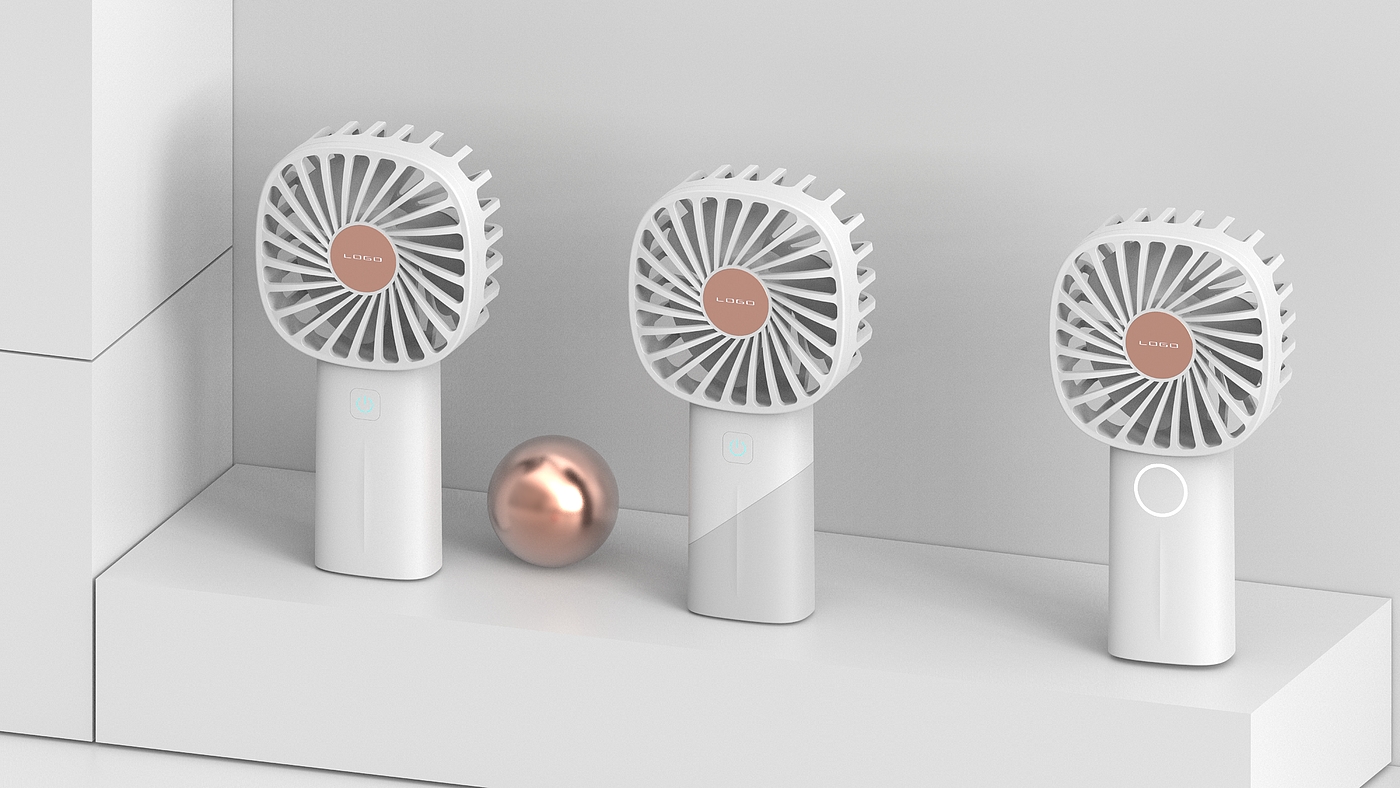 Small fan, appearance design, structural design，