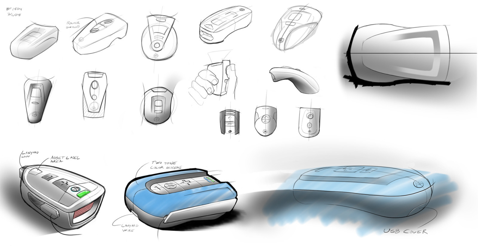 industrial design，electronic product，Handheld device，communication，walkie-talkie，Motorola，