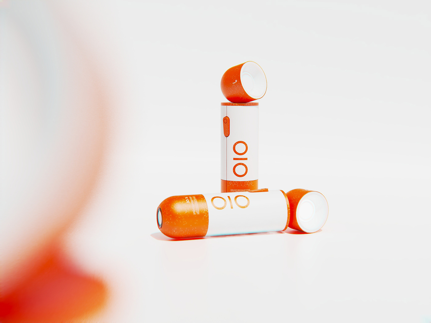 OIO，Flashlight，conceptual design，Lighting tools，
