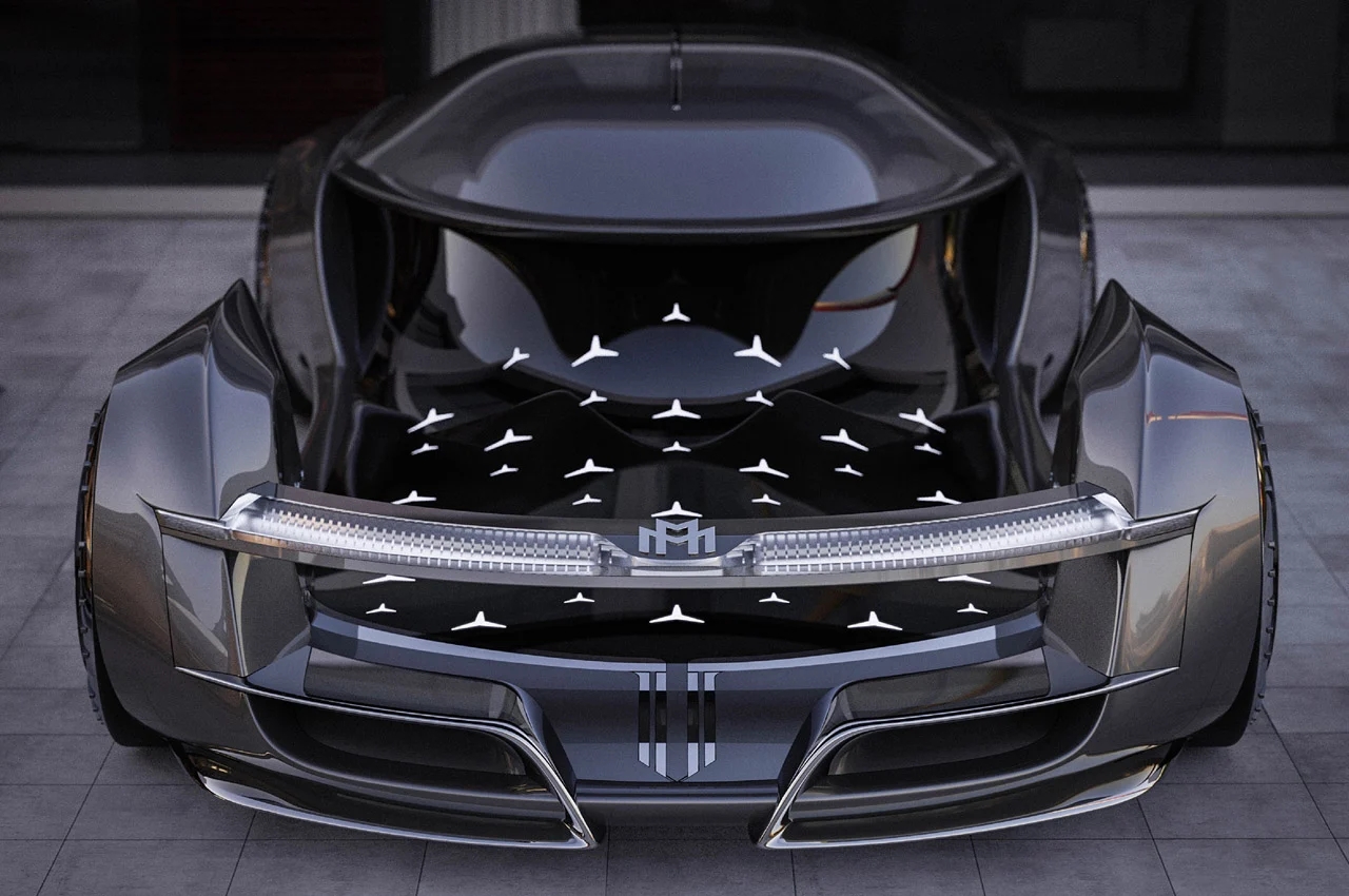 automobile，Sports car，conceptual design，Mercedes-Maybach，