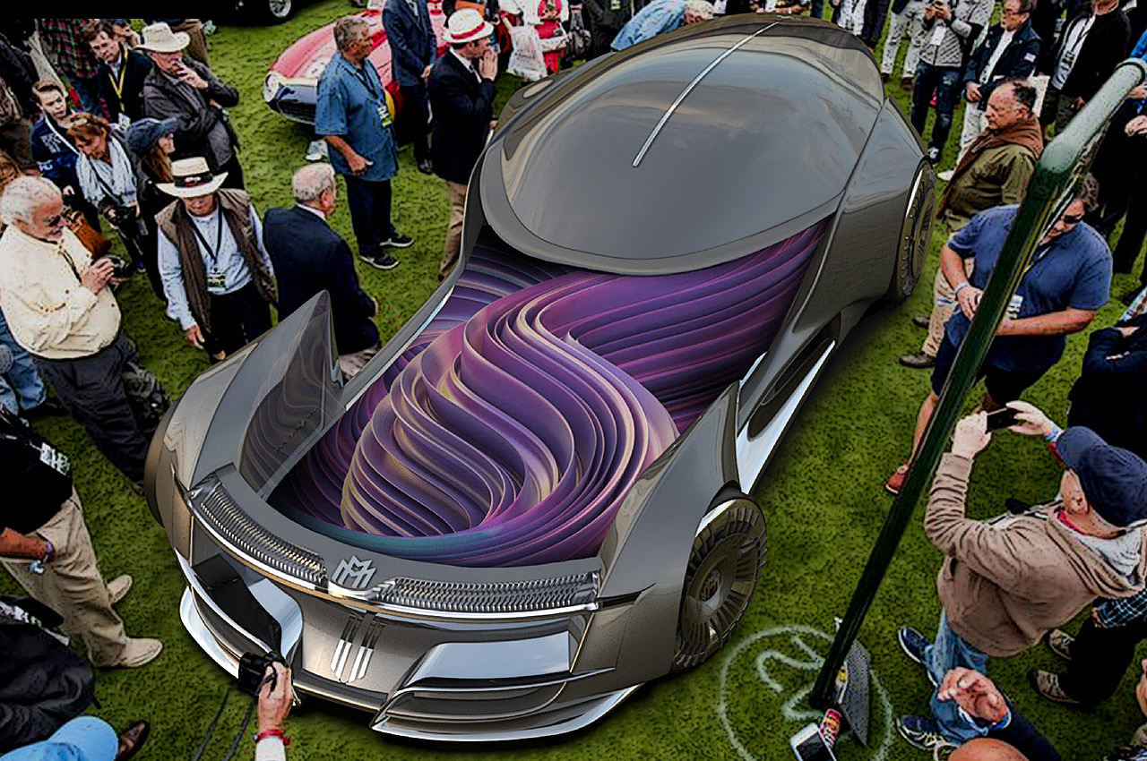 automobile，Sports car，conceptual design，Mercedes-Maybach，