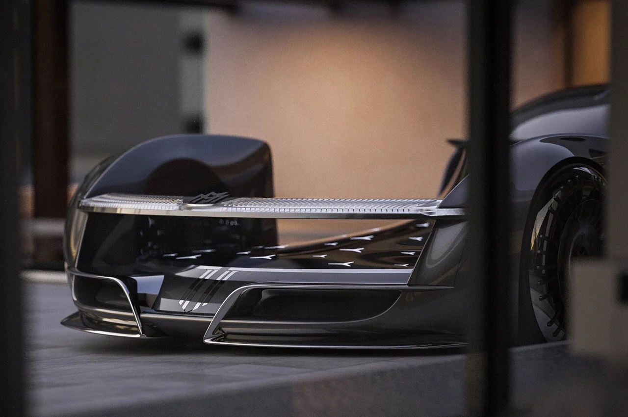 automobile，Sports car，conceptual design，Mercedes-Maybach，