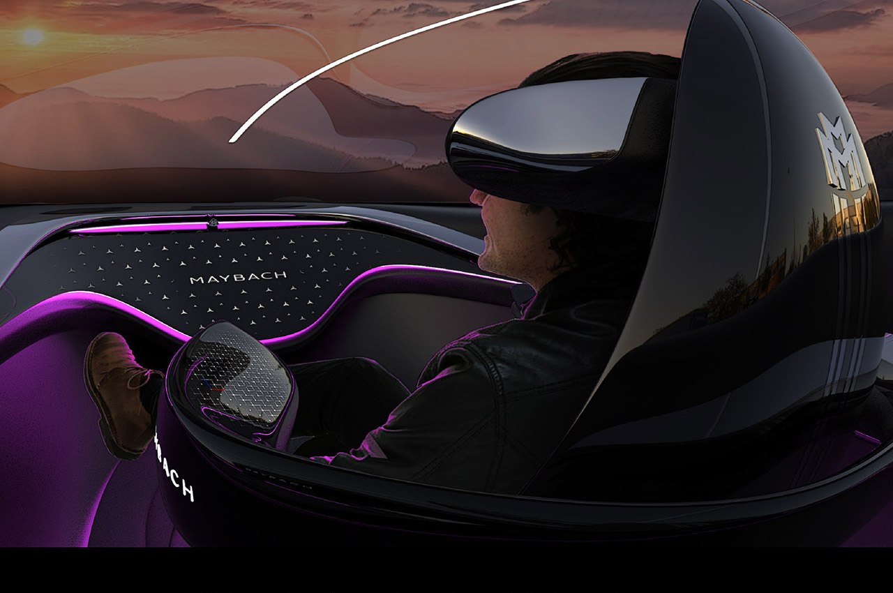 automobile，Sports car，conceptual design，Mercedes-Maybach，