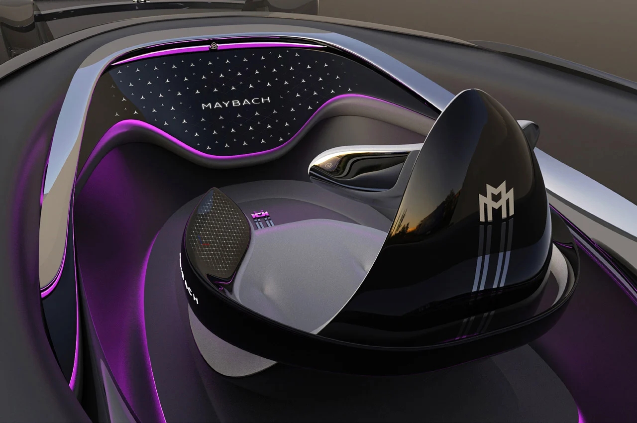 automobile，Sports car，conceptual design，Mercedes-Maybach，