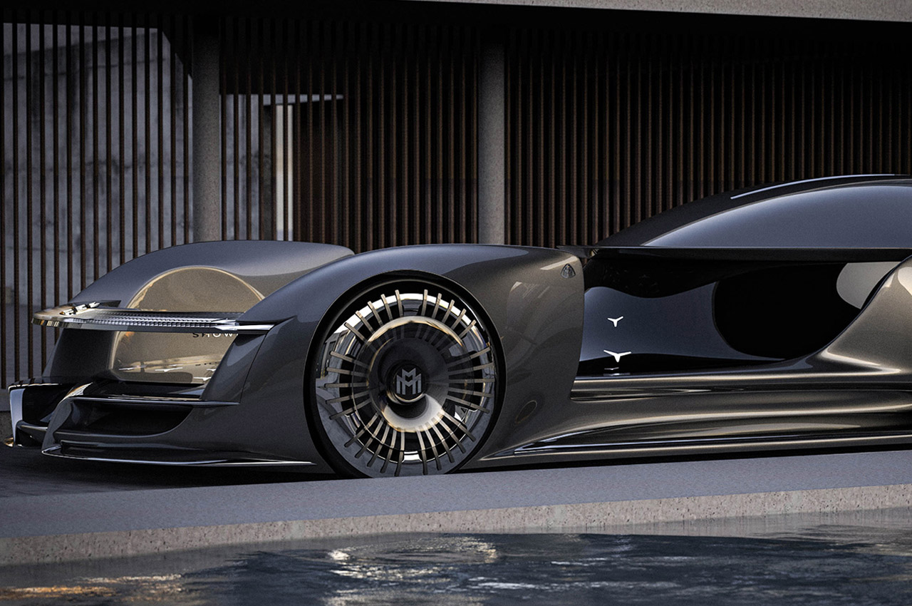 automobile，Sports car，conceptual design，Mercedes-Maybach，