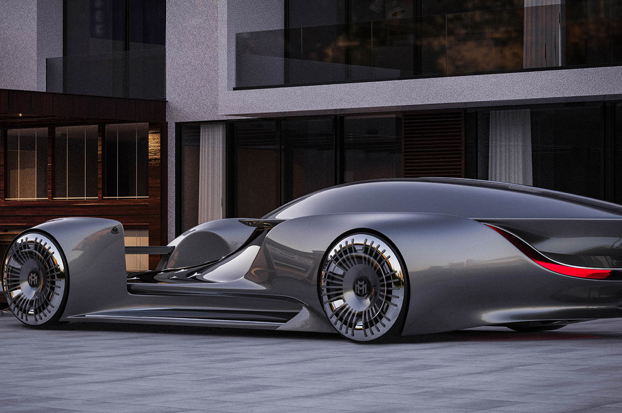 automobile，Sports car，conceptual design，Mercedes-Maybach，