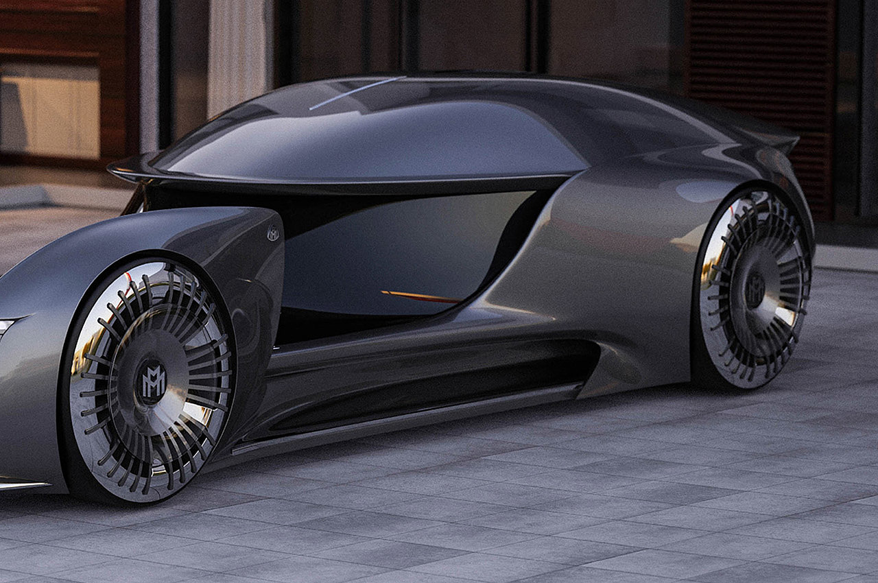 automobile，Sports car，conceptual design，Mercedes-Maybach，