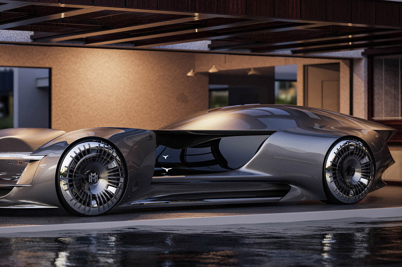 automobile，Sports car，conceptual design，Mercedes-Maybach，