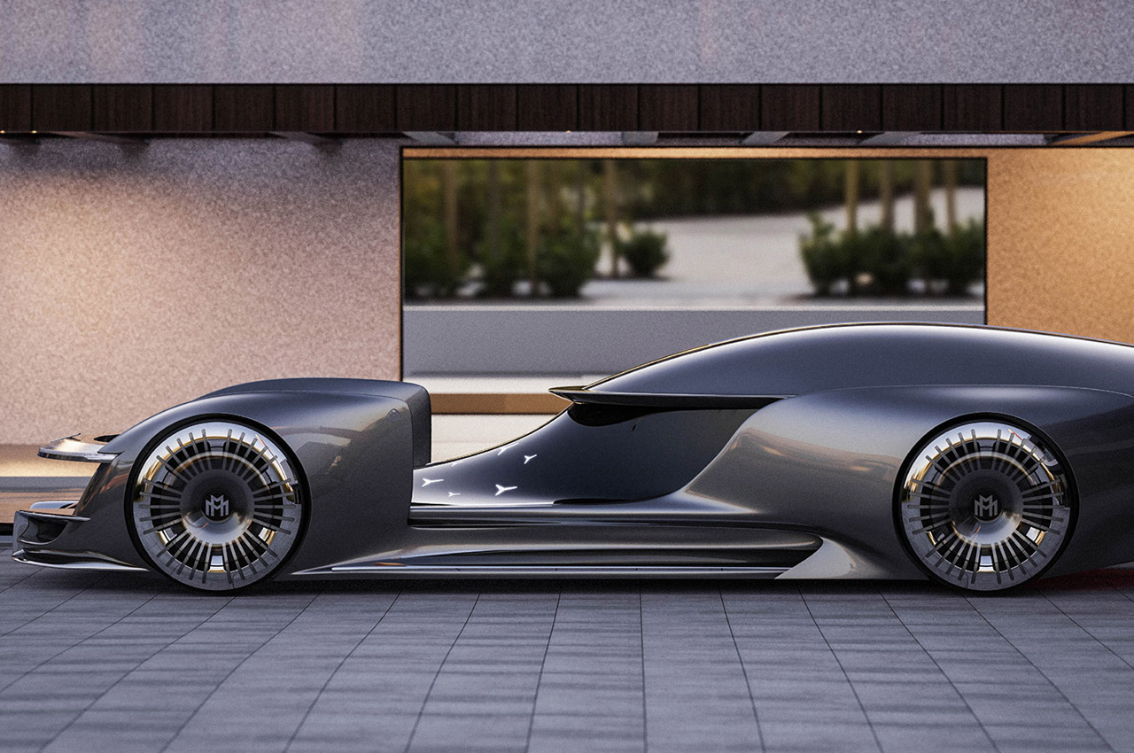 automobile，Sports car，conceptual design，Mercedes-Maybach，