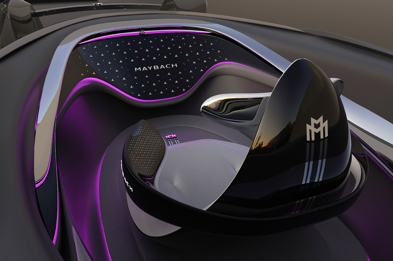 automobile，Sports car，conceptual design，Mercedes-Maybach，