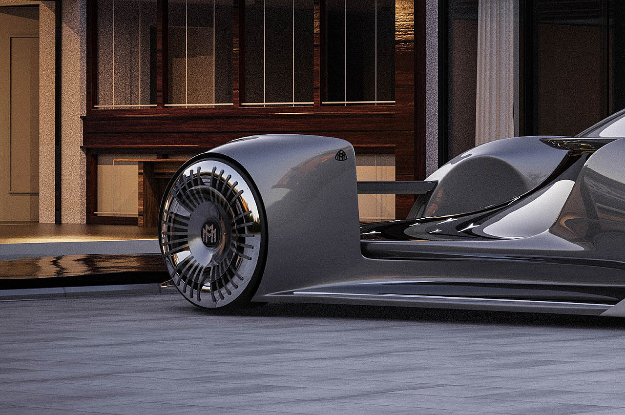 automobile，Sports car，conceptual design，Mercedes-Maybach，