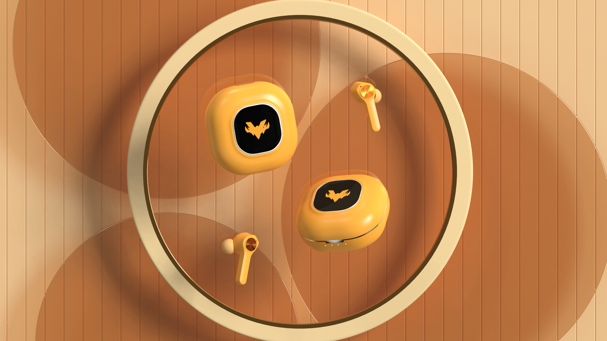 TWS headphone box，