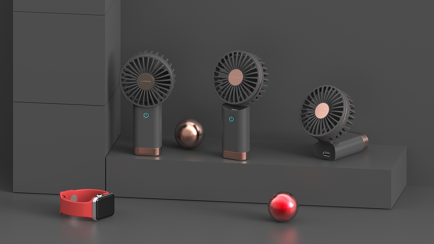 Fan design, appearance design, structural design，