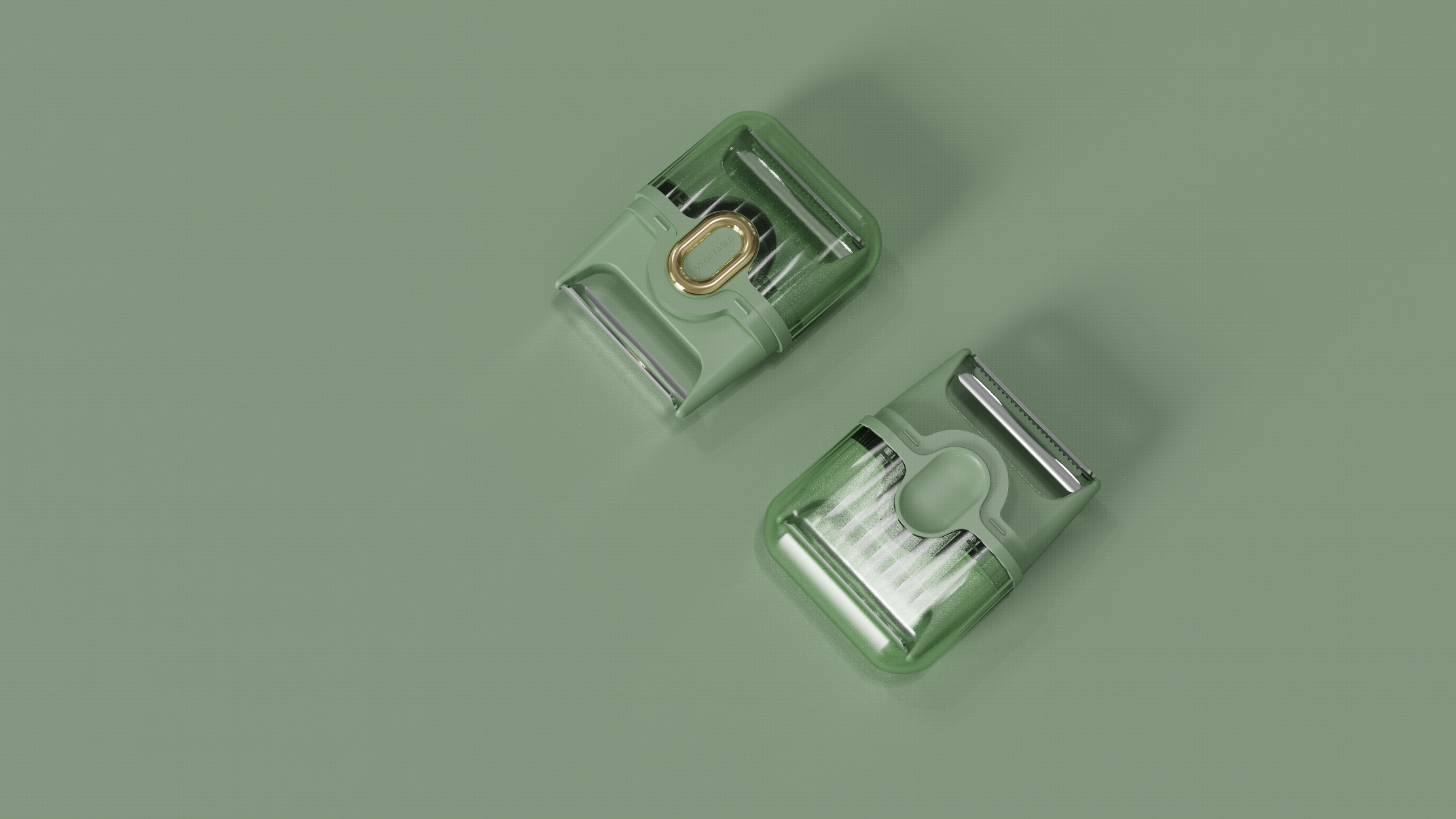 product design，Paring knife，Double-head design，Light luxury，