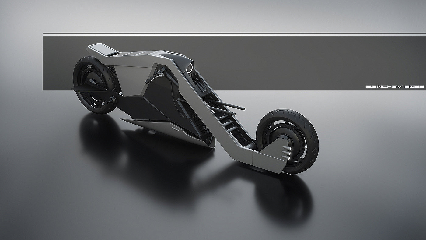 motorcycle，conceptual design，Futurism，racing，