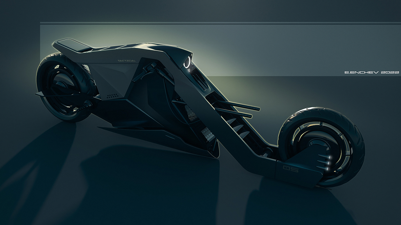 motorcycle，conceptual design，Futurism，racing，