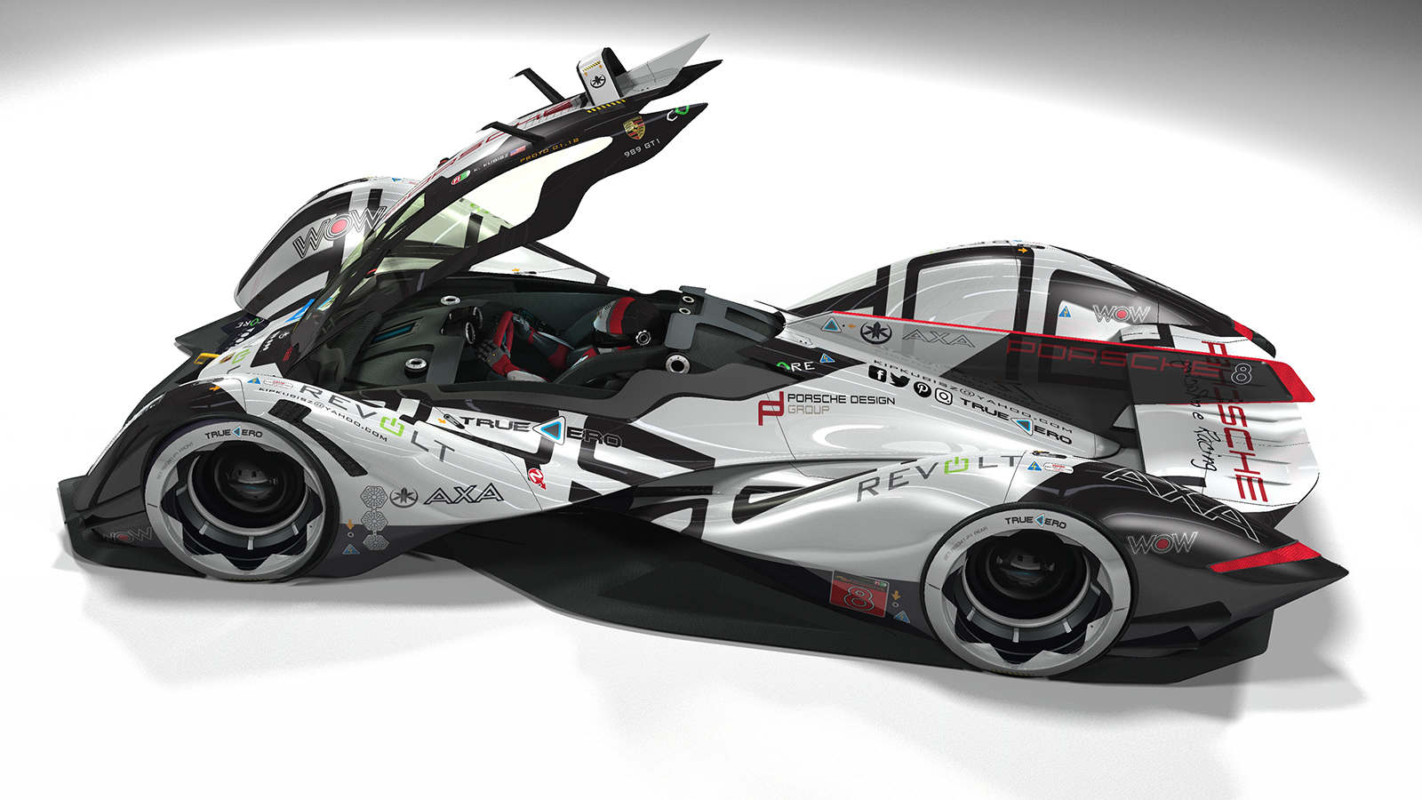 Pull wind，Cool，delicate，Porsche，