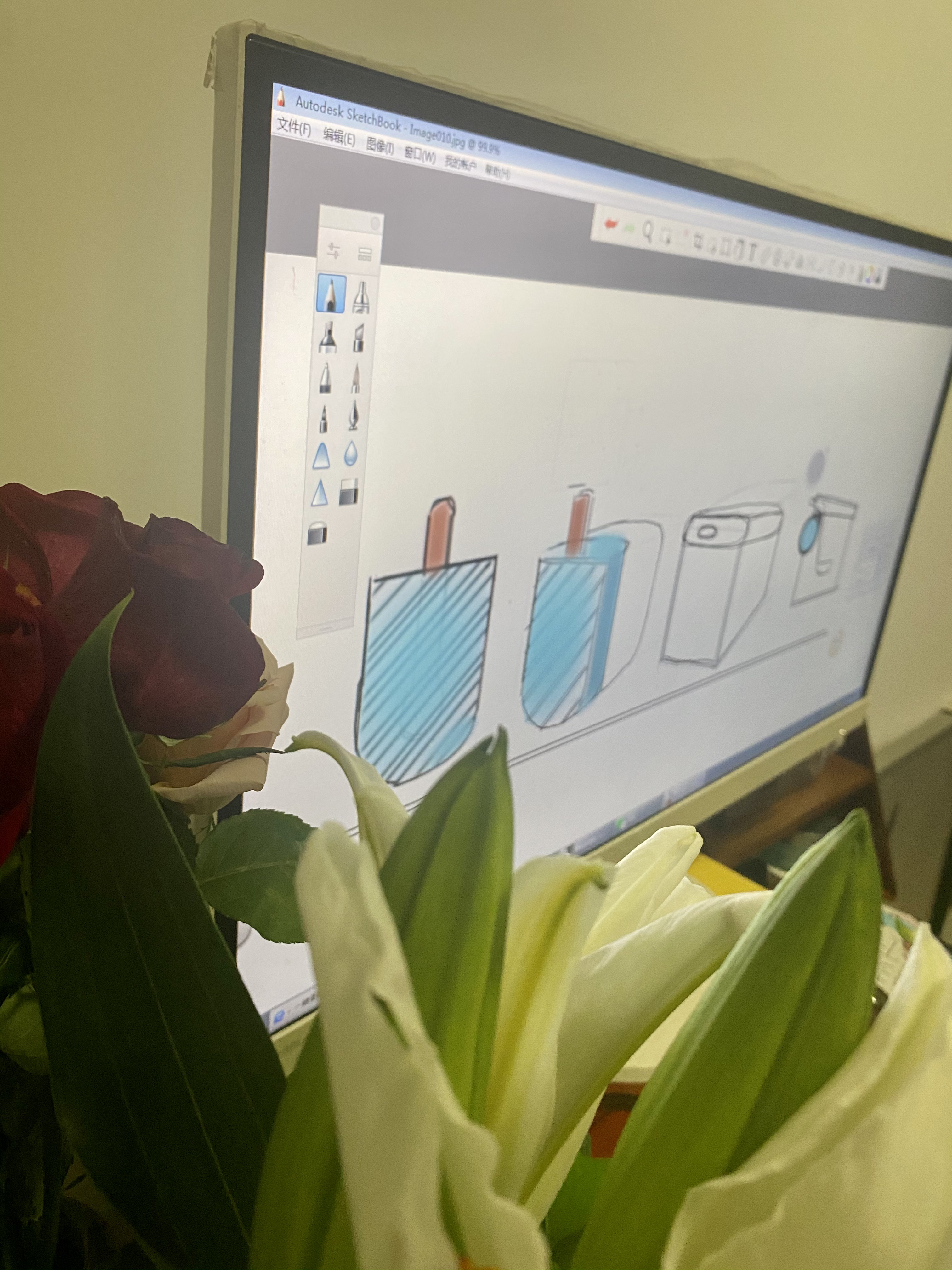 Seasoning box, block shape, seasoning jar，