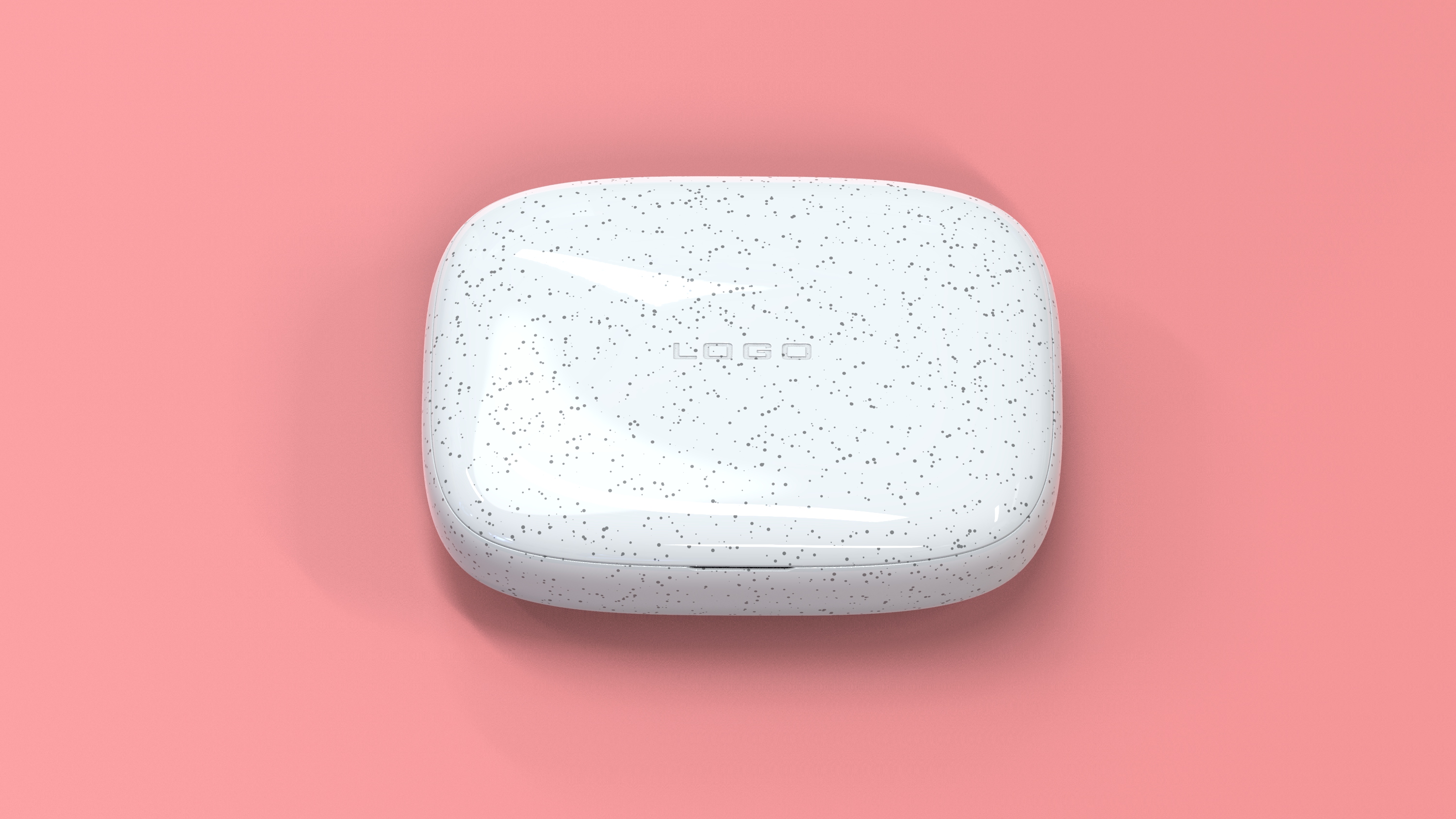 Cosmetic mirror storage box, appearance design, structural design，