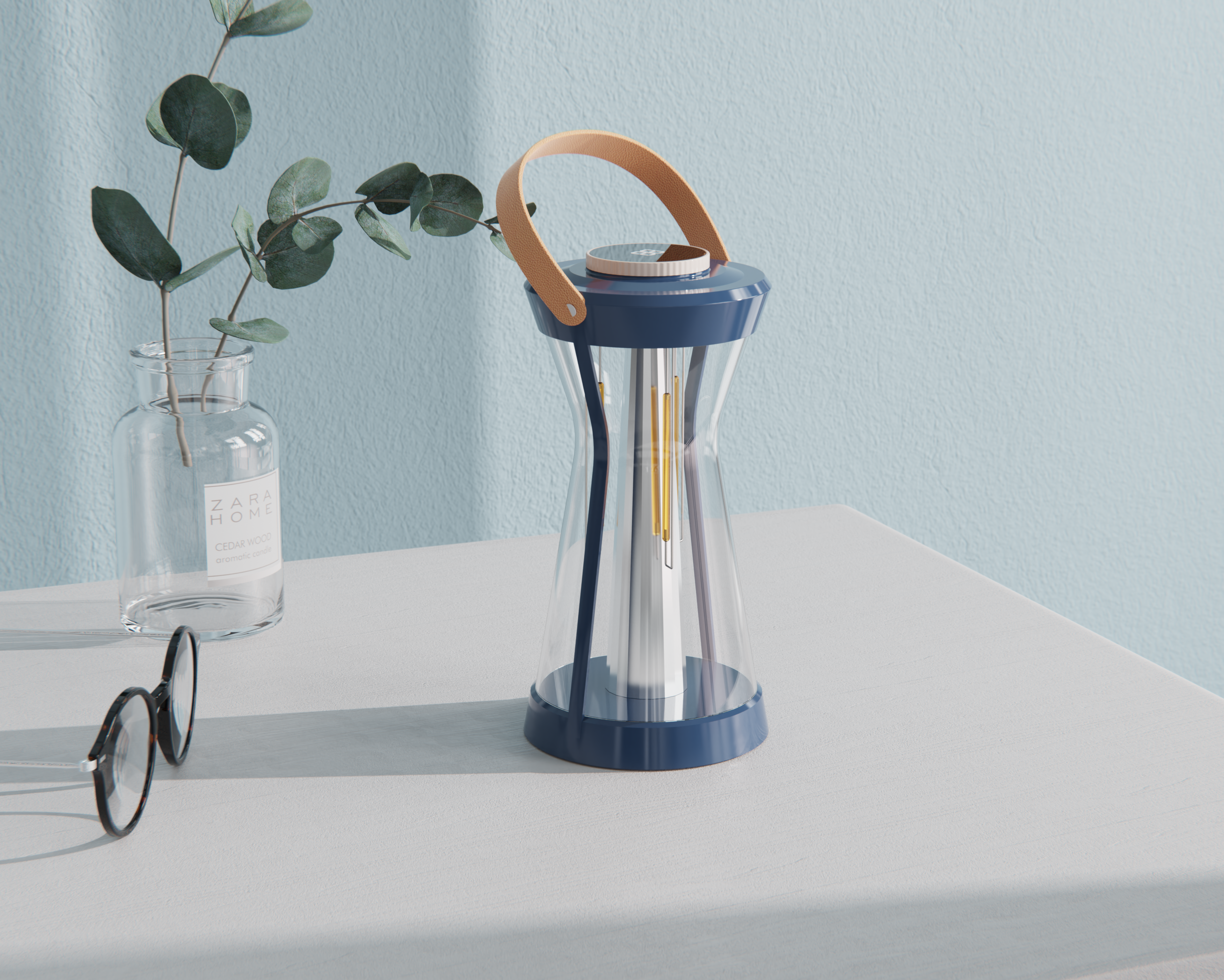 household electrical appliances，Desk lamp，Flashlight，Mini，Portable，atmosphere，