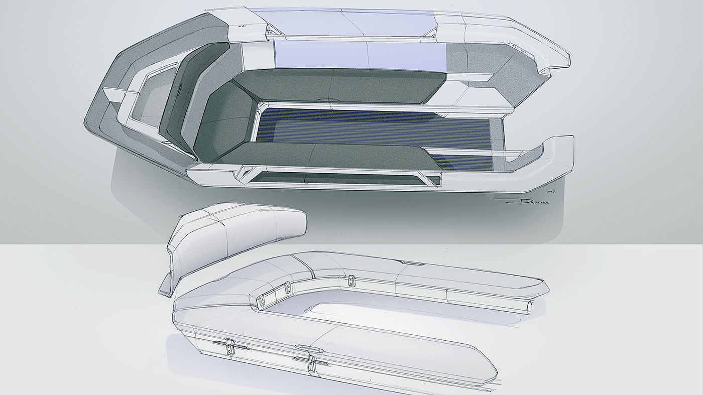 automobile，concept，future，Hand drawn，renault，