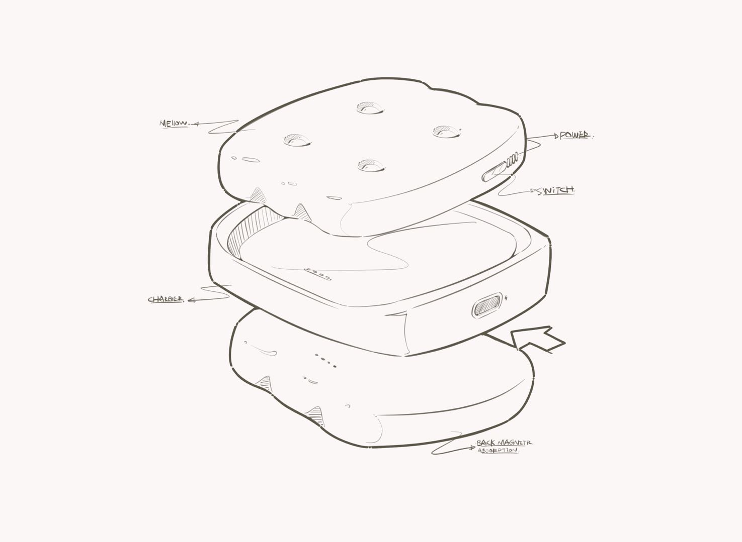 Hand drawn，Ubee ，Illustration，style，original，XIFENFEN，