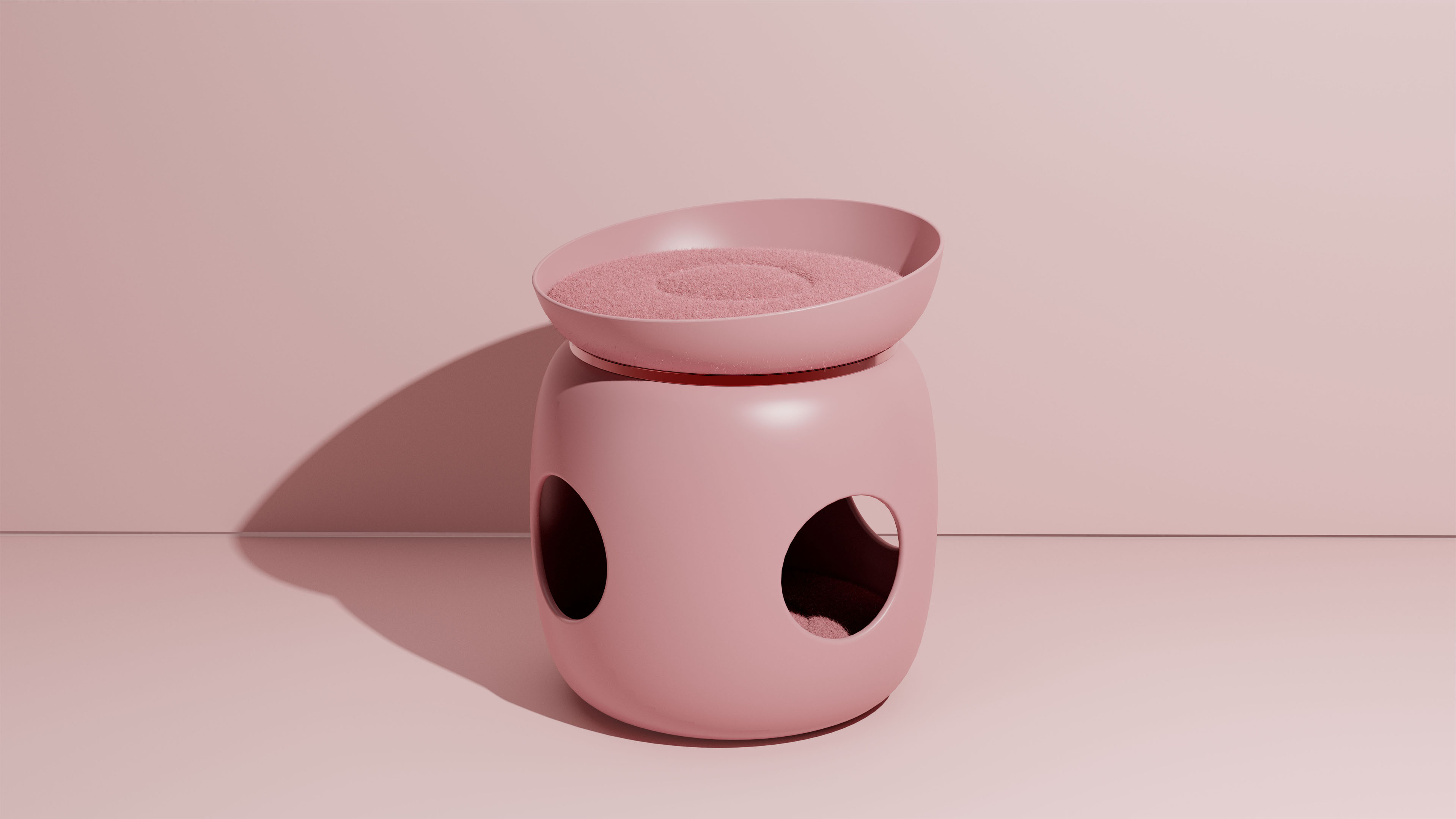 Cat nest，Human-cat interaction，chair，