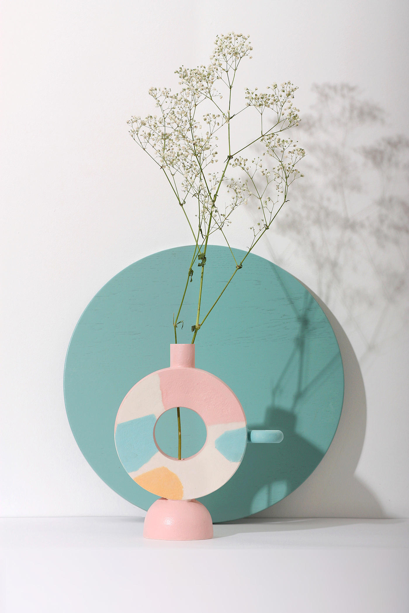 vase，decorate，MEME，flower，a decoration，