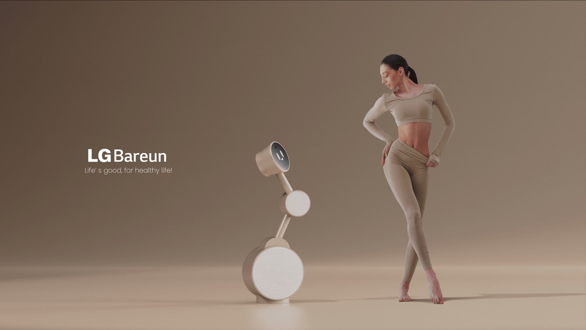 LG Bareun，Yoga robot，Digital，intelligence，