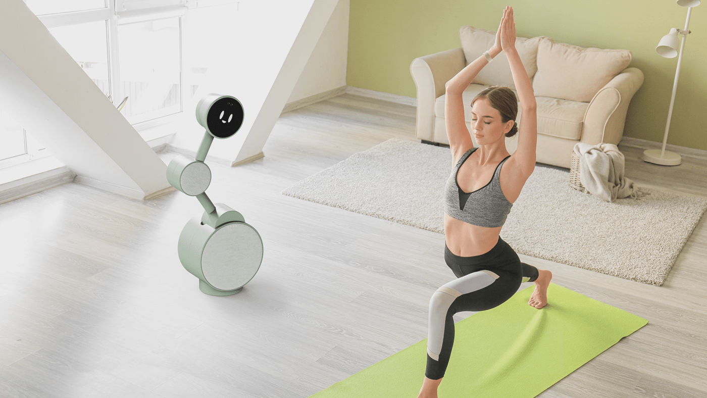 LG Bareun，Yoga robot，Digital，intelligence，