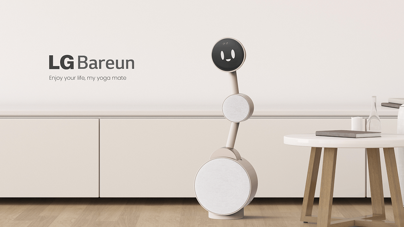 LG Bareun，Yoga robot，Digital，intelligence，