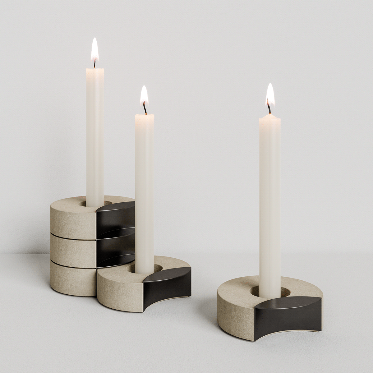 COS candlesticks，Housewear & Furnishings，Candlestick，furniture，