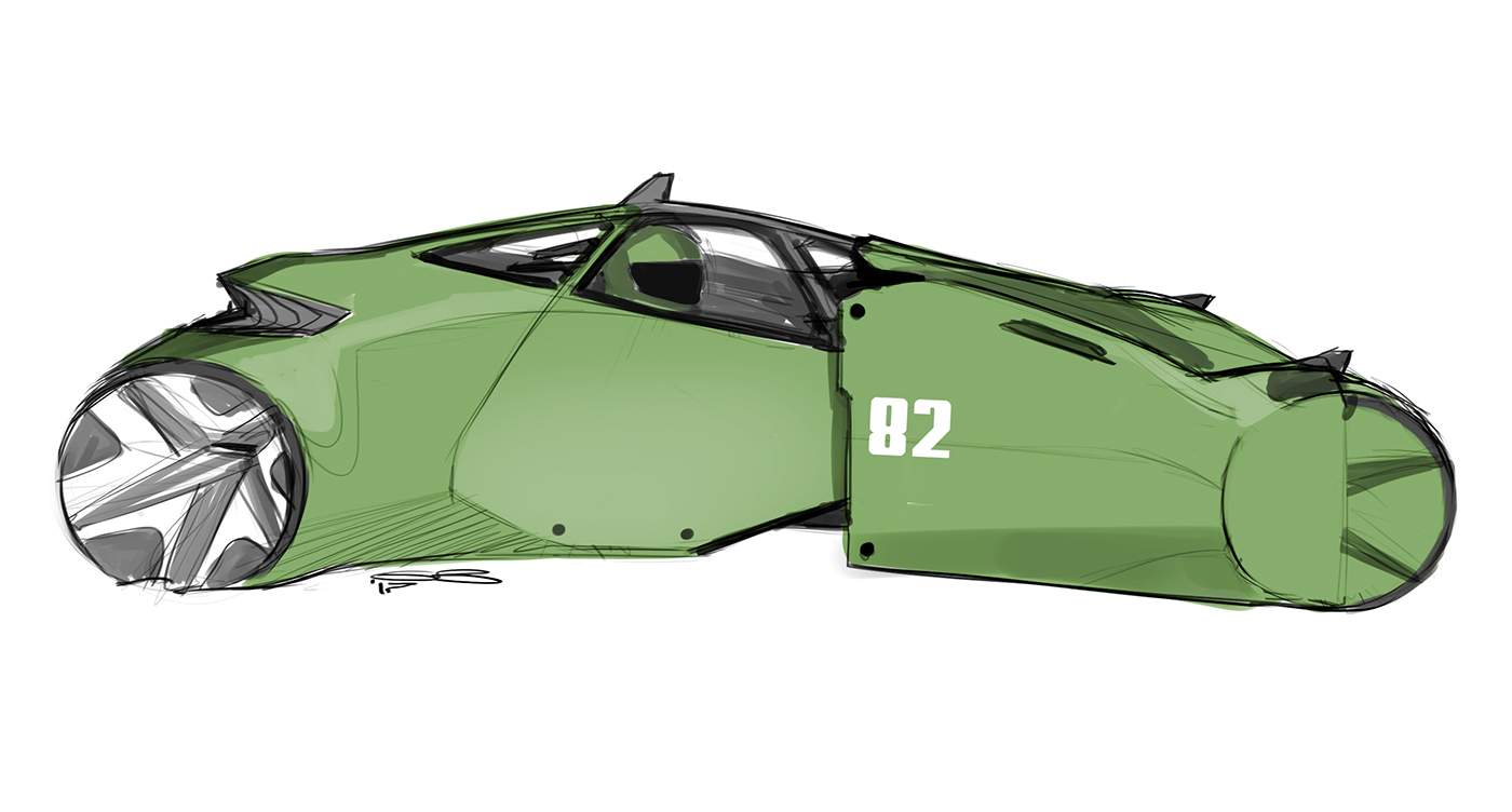 Benz，Hand drawn，Design sketch，design sketch，