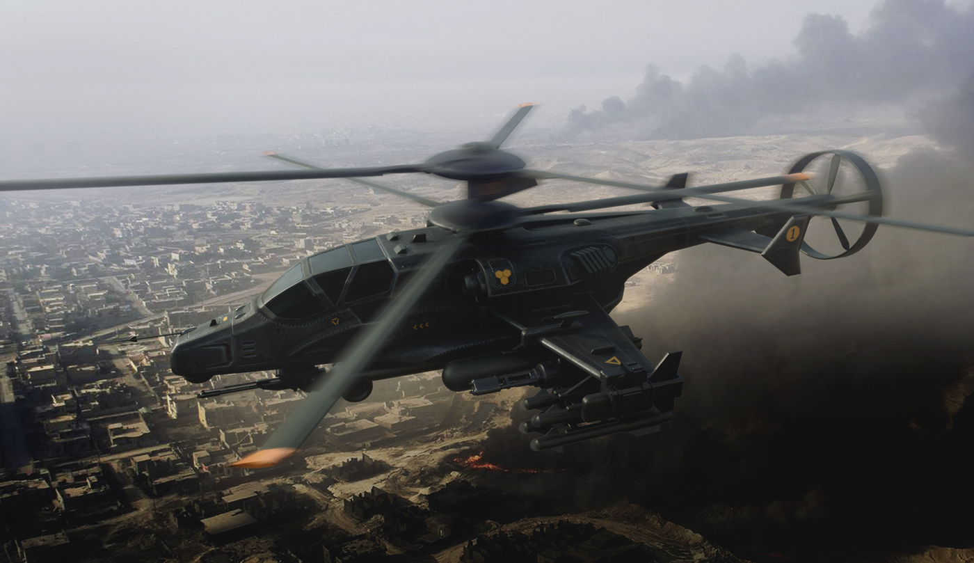 service helicopter，3D model，Modeling synthesis，Render，