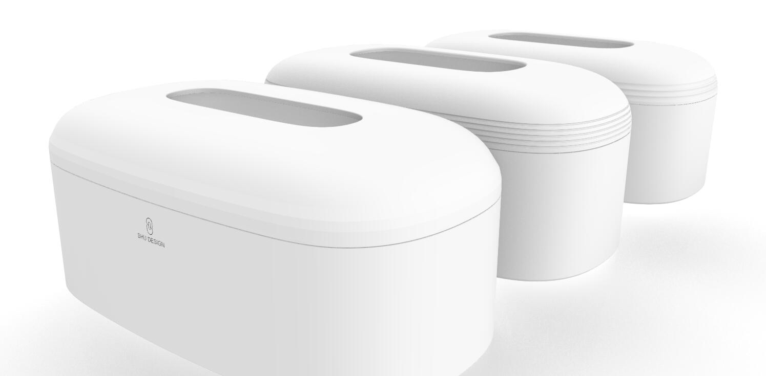 Body block, tissue box, modeling analysis, design process，