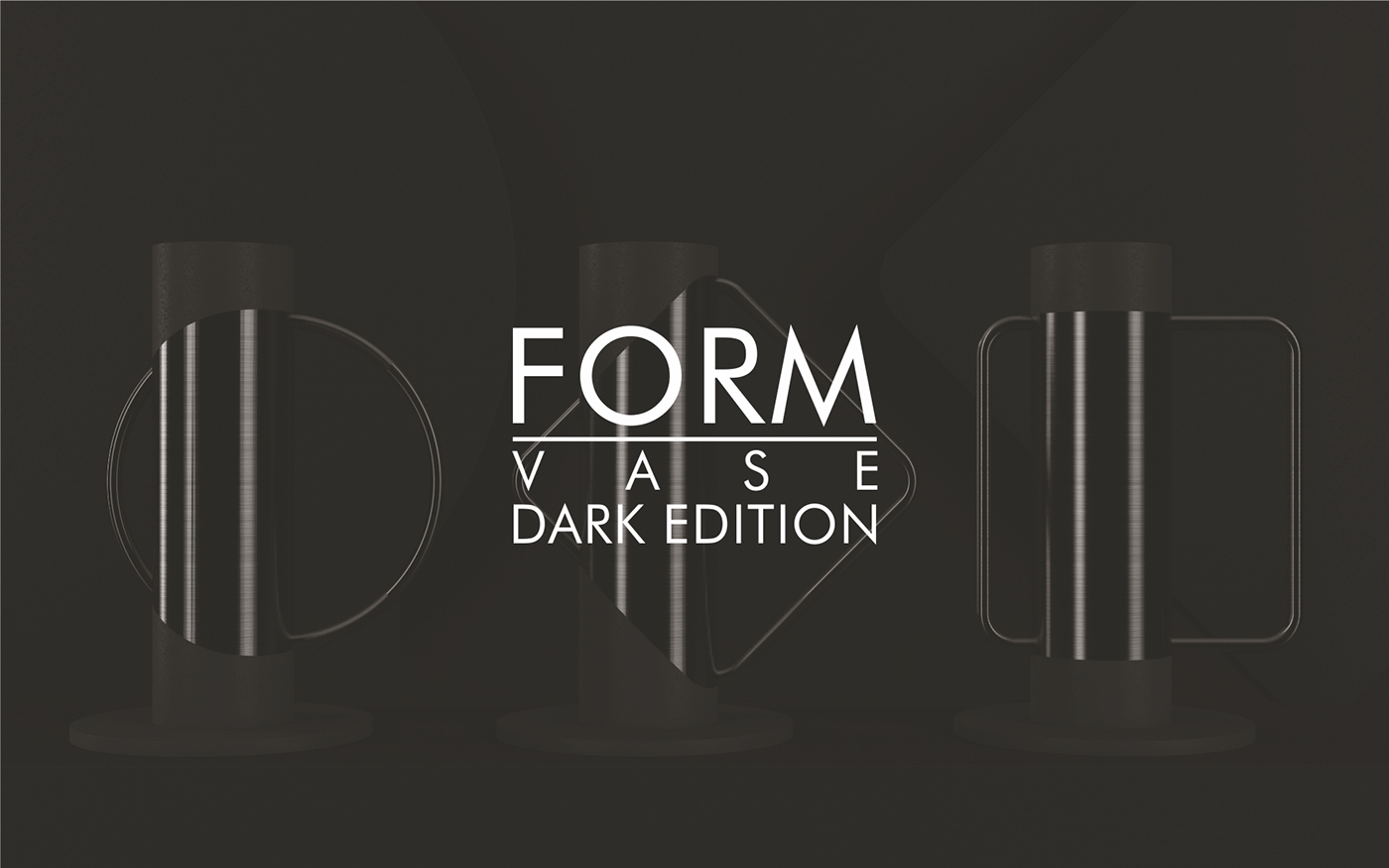 vase，form，Metal，originality，Sense of form，