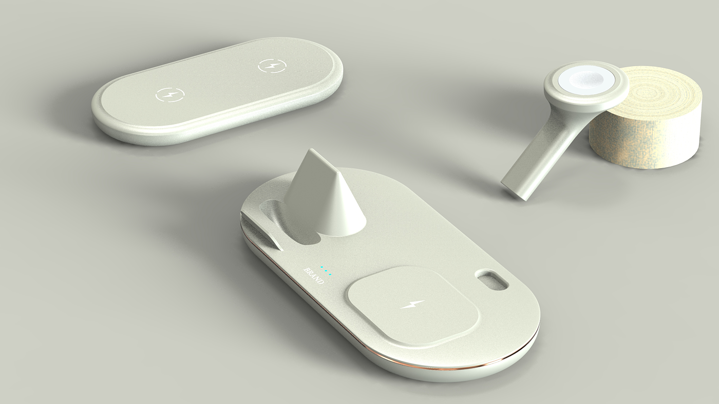 Wireless Charger, Appearance Design, Structure Design，