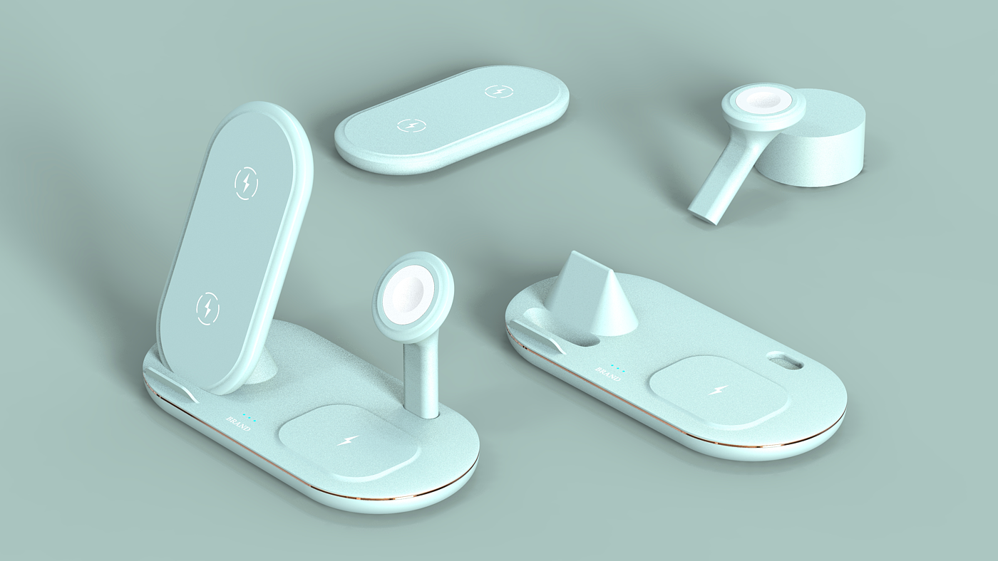 Wireless Charger, Appearance Design, Structure Design，